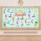 24-Piece Summer Surfboard Cutouts – DIY Photo Space for Bulletin Boards, Hawaiian Ocean Classroom, Birthday Party, and Summer Party Decorations